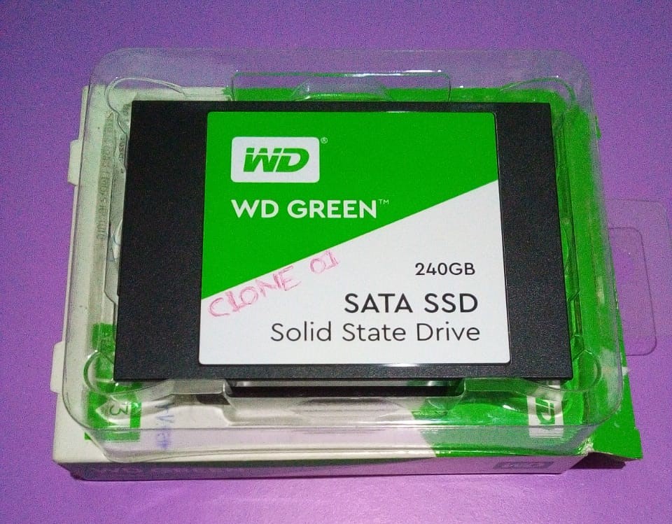 SSD SATA 240GB WD GREEN